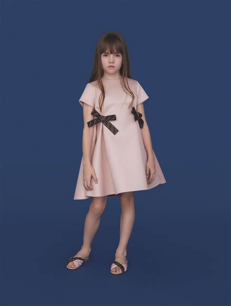 fendi kids dress|fendi outfits for girls.